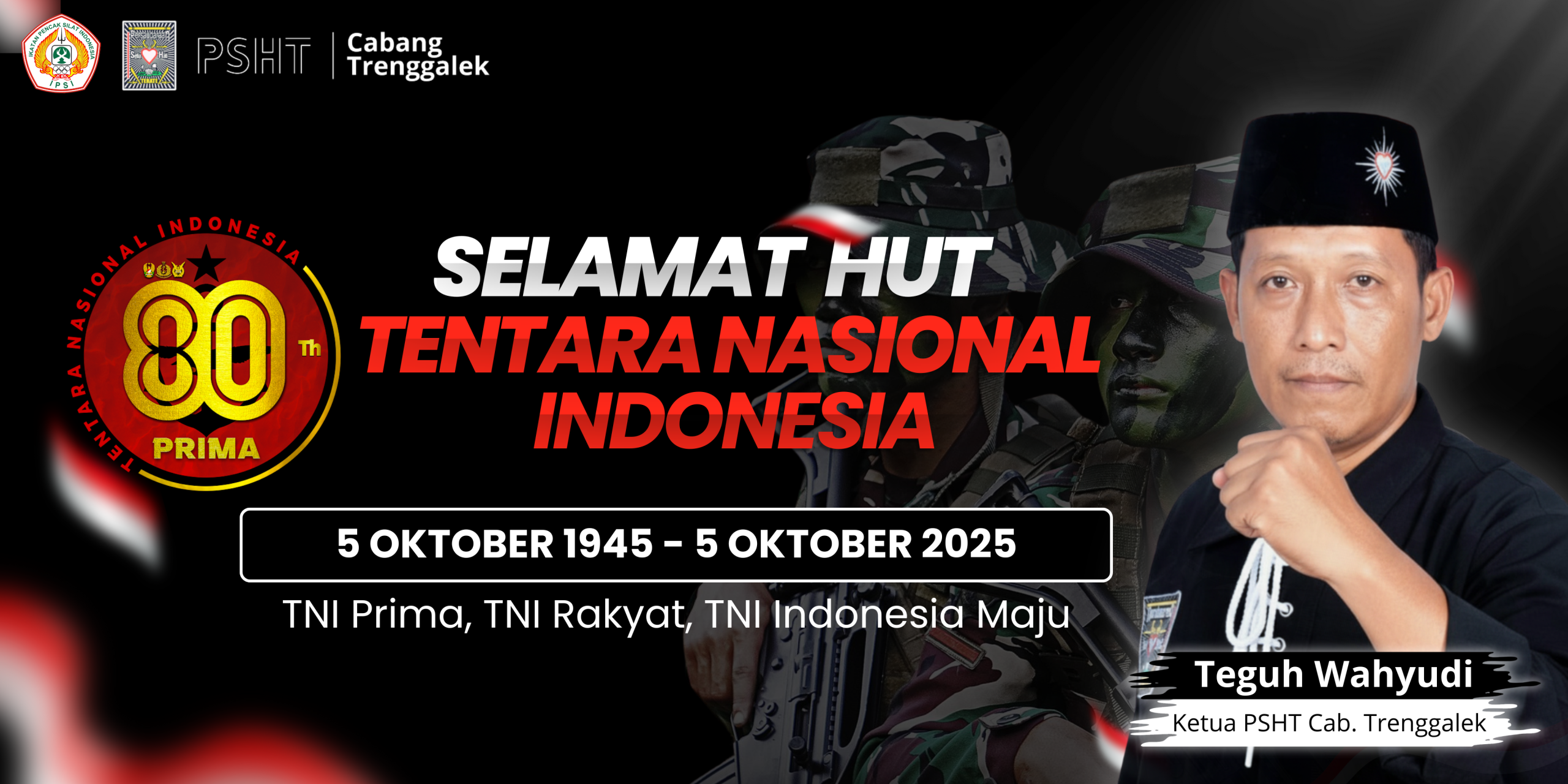 Banner Ucapan HUT TNI new